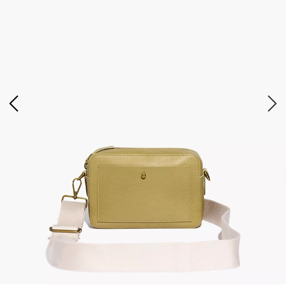 Madewell Transport Crossbody Bag in Muted Olive